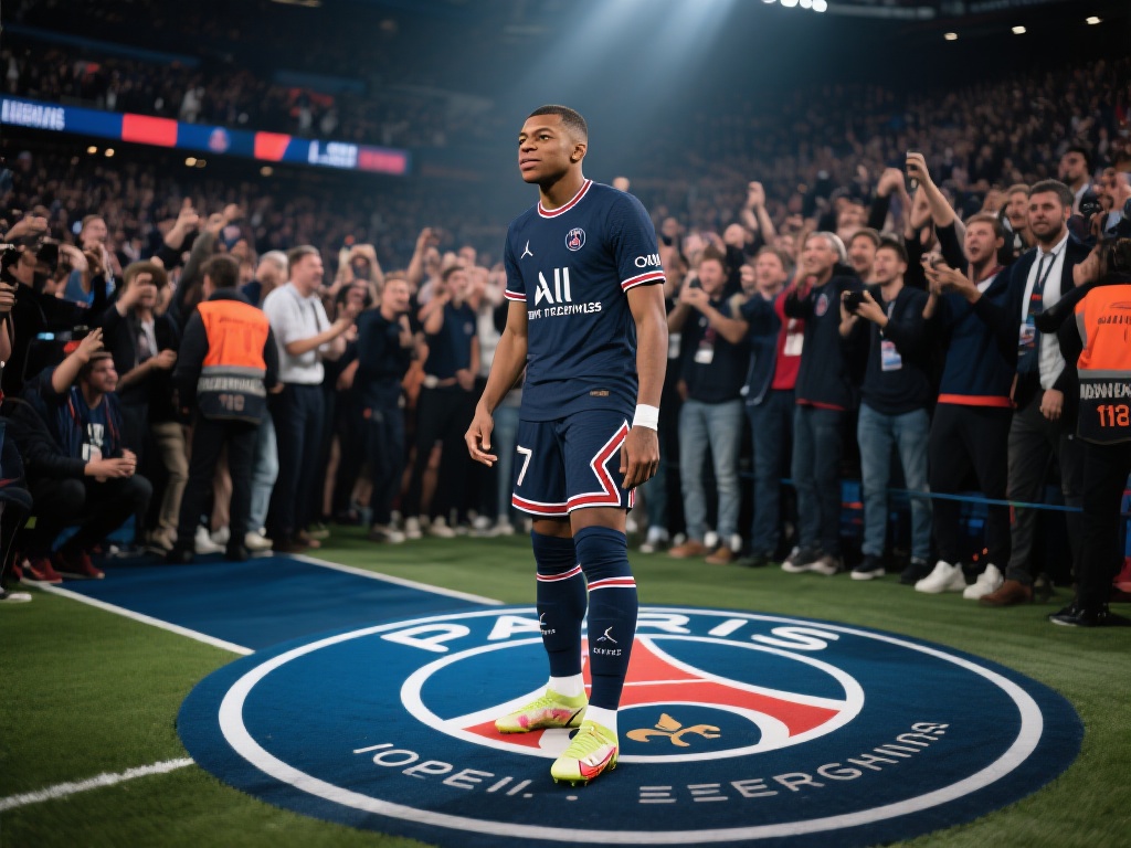 面对球迷的热情与压力，姆巴佩站在了一个极