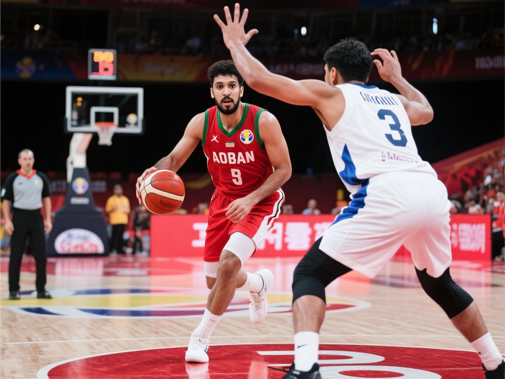 约旦队在上一场比赛中同样展现了不俗的实力