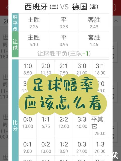 世界杯下注赔率趋势：如何判断变化